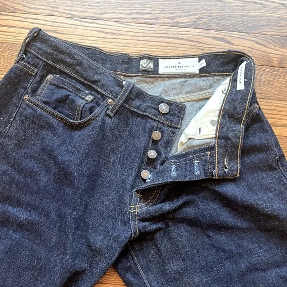 Imogene and Willie Barton Slim Selvedge Denim Jean 31/30